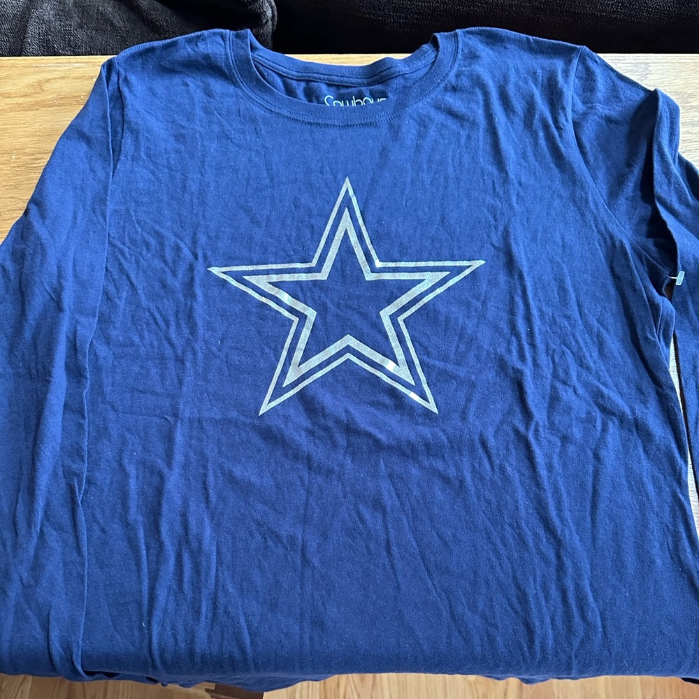 Dallas Cowboys Her Style Long Sleeve Tee